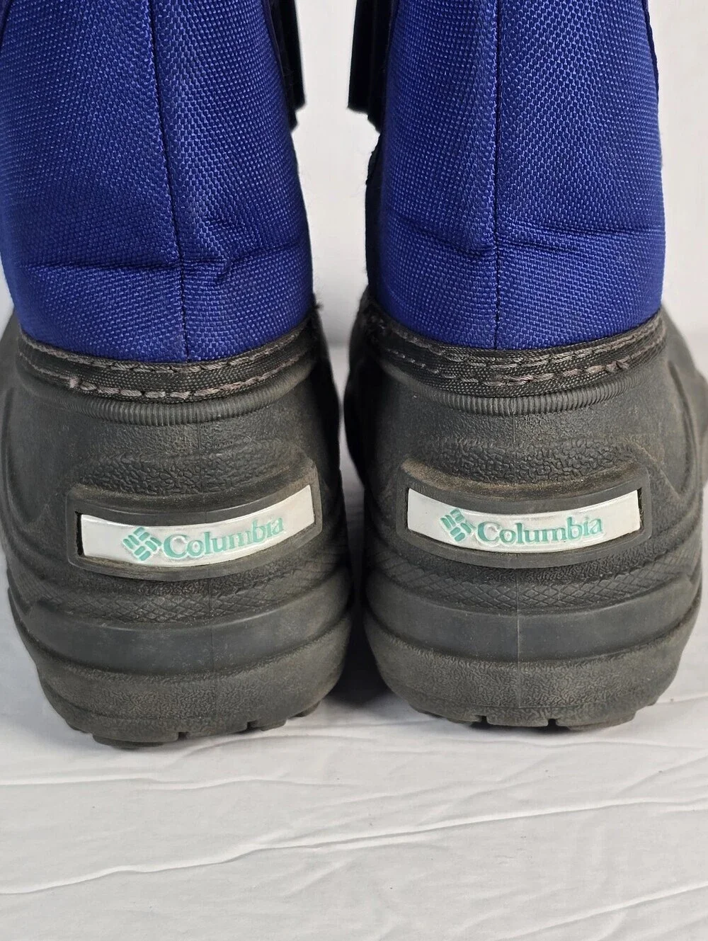 Columbia Kids Unisex Blue and Grey Waterproof Insulated Snow Boots Size 6Toddler